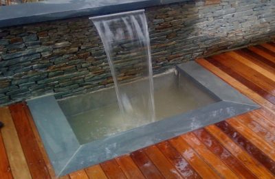 roof deck fountain